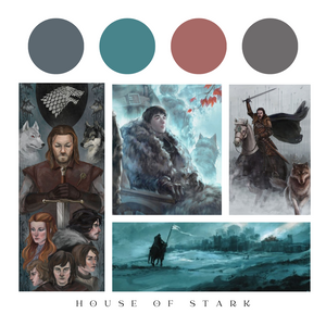 Winterfell (Stark) Socks Kit