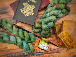 Yak Merino Silk - Fingering - Basilic