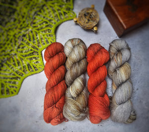 Leloa shawl kit (without pattern) - Dyed to order