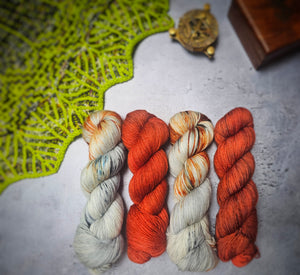 Leloa shawl kit (without pattern) - Dyed to order