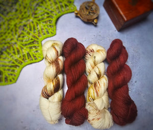 Leloa shawl kit (without pattern) - Dyed to order