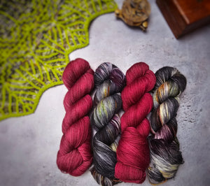 Leloa shawl kit (without pattern) - Dyed to order