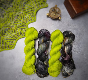 Leloa shawl kit (without pattern) - Dyed to order