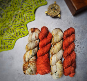 Leloa shawl kit (without pattern) - Dyed to order