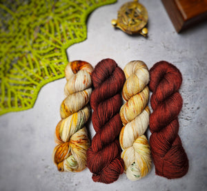 Leloa shawl kit (without pattern) - Dyed to order