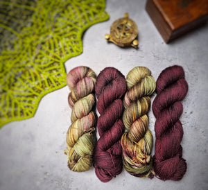 Leloa shawl kit (without pattern) - Dyed to order