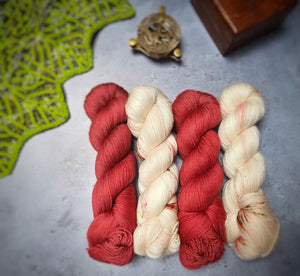 Leloa shawl kit (without pattern) - Dyed to order