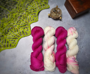 Leloa shawl kit (without pattern) - Dyed to order