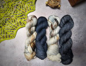 Leloa shawl kit (without pattern) - Dyed to order