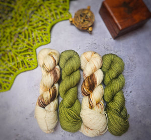Leloa shawl kit (without pattern) - Dyed to order