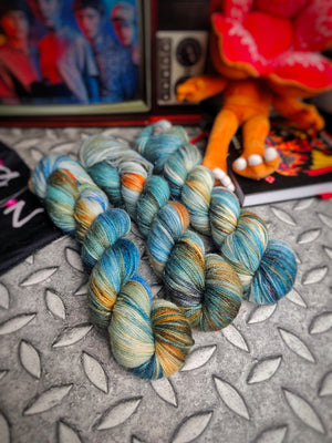 Merinos Superwash Nylon Stellina - Fingering - Vallée de l'Ombre