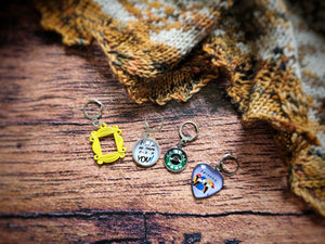Set of 4 Friends marker rings