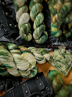 Kid Mohair Sequin et Soie - Lace - Rhianon et Feirgh