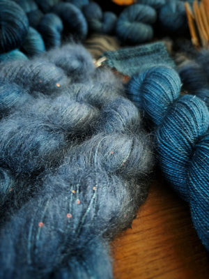 Kid Mohair Sequin et Soie - Lace - Basgiath