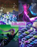 Merino Superwash Nylon Stellina - Digitación - Coloris Phileas