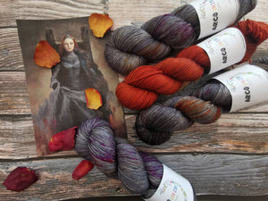 Leloa shawl kit (without pattern) - Dyed to order