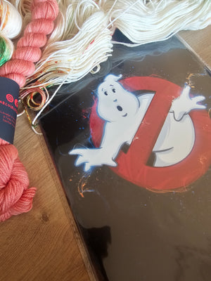 Ghostbusters metal sign - Who ya gonna call?
