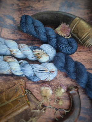 Leloa shawl kit (without pattern) - Dyed to order