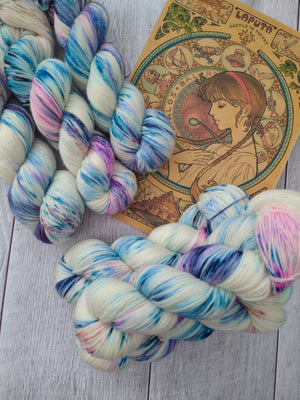 Merinos Superwash Nylon - Fingering - Sheeta (Le château dans le ciel)