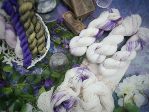 Leloa shawl kit (without pattern) - Dyed to order