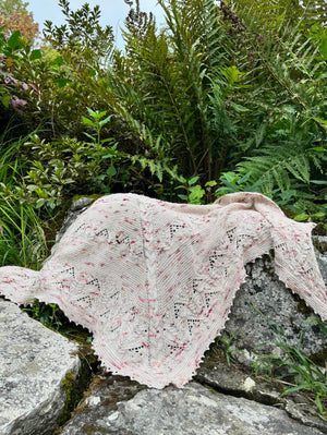 Leloa shawl kit (without pattern) - Dyed to order