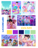 Merinos Superwash Nylon Stellina - Fingering - Saja Boys (Précommande - Livraison Avril)