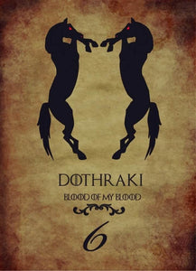 Lot d'accessoires Laine of Thrones - Dothraki