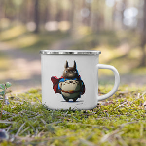 SuperTotoro Enamel Mug