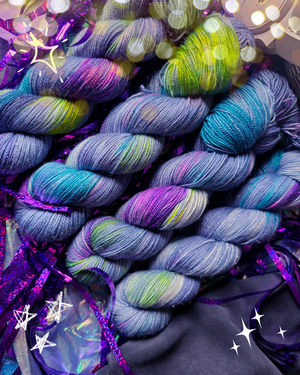 Merinos Superwash Nylon Stellina - Fingering - Demon