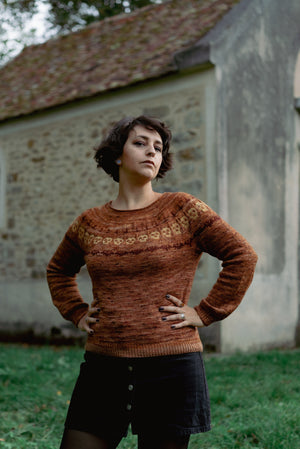 Pre-order Okkult sweater (without pattern) - Nosferatu kit