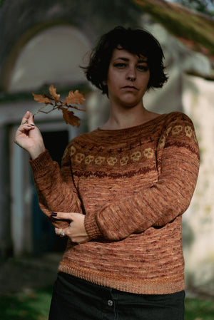 Pre-order Okkult sweater (without pattern) - Nosferatu kit