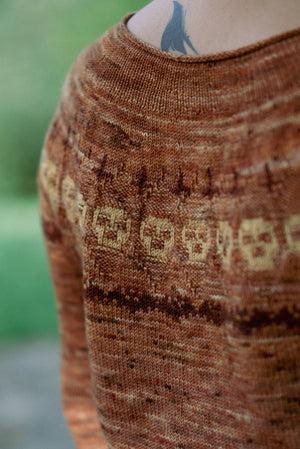 Pre-order Okkult sweater (without pattern) - Kit Salvatore