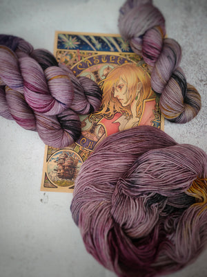Merinos Superwash Nylon - Fingering - Navet (Le château Ambulant)