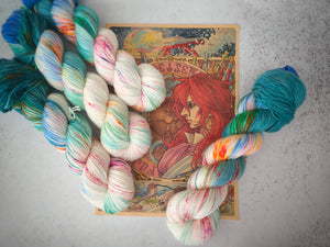 Merinos Superwash Nylon Stellina - Fingering - Ponyo