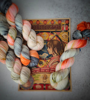 Merinos Superwash Nylon Stellina - Fingering - Sen (Le voyage de Chihiro)
