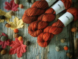 Superwash Merino Nylon - Fingering - Galactic Fox