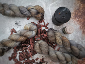 Superwash Merino Nylon - Fingering - Bois brûlé
