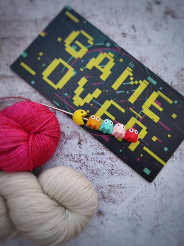 Pac-Man stitches Stoppers