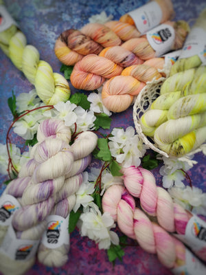 Merinos Superwash Nylon Stellina - Fingering - Daphné