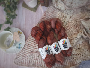 Home Sweet Home shawl kit (without pattern) - Dyed to order