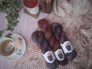 Home Sweet Home shawl kit (without pattern) - Dyed to order