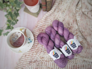 Home Sweet Home shawl kit (without pattern) - Dyed to order