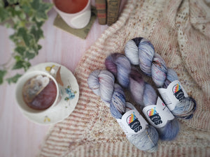 Home Sweet Home shawl kit (without pattern) - Dyed to order