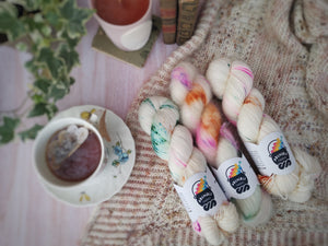 Home Sweet Home shawl kit (without pattern) - Dyed to order