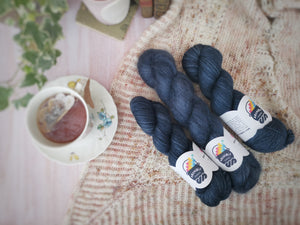 Home Sweet Home shawl kit (without pattern) - Dyed to order